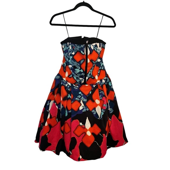 Peter Pilotto X Target - Limited Edition Bright Bold Graphic Strapless Dress - Picture 16 of 16